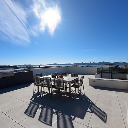 Fux Penthouse Whirlpool Meerblick Zadar Extérieur photo