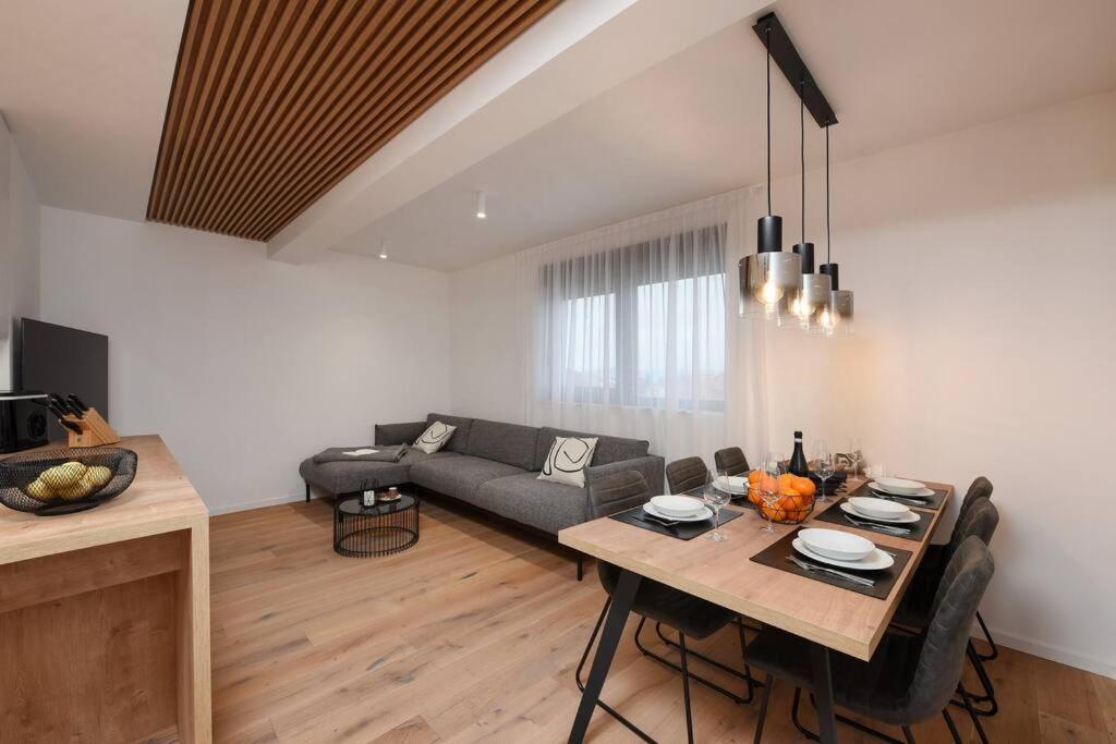 Fux Penthouse Whirlpool Meerblick Zadar Extérieur photo