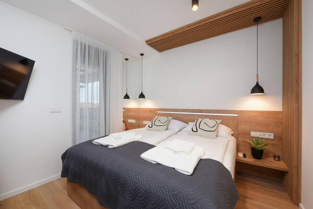 Fux Penthouse Whirlpool Meerblick Zadar Extérieur photo
