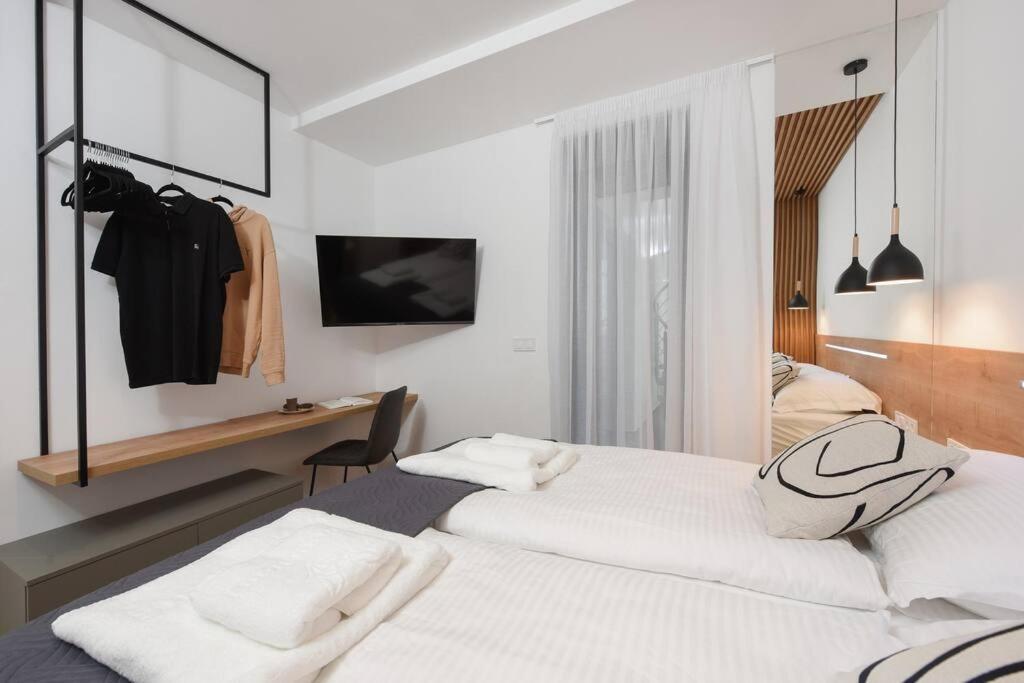 Fux Penthouse Whirlpool Meerblick Zadar Extérieur photo