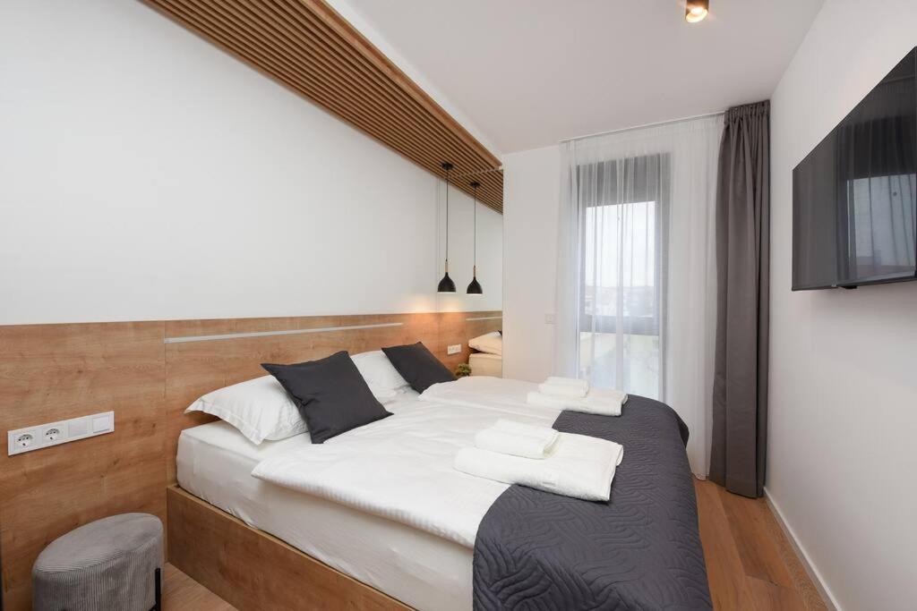 Fux Penthouse Whirlpool Meerblick Zadar Extérieur photo
